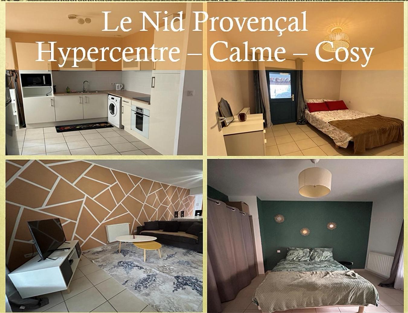 Charmant Appartement 2 Ch Nyons-Centre Ville Eksteriør bilde